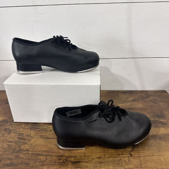 Bloch Techno Tap #3T #2H Kids Youth 12.5 Dance Jazz Tap Lace Up Shoes - Picture 10 of 12